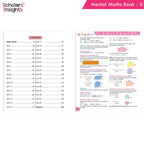 Grade 6 Comprehensive Learning with Mathematics Workbooks Set of 4 Ages 11-12 Years: Gear Up Math, Mental Math, Olympiad, Challenging Word Problems | Grocsy