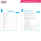 Grade 6 Comprehensive Learning with Mathematics Workbooks Set of 4 Ages 11-12 Years: Gear Up Math, Mental Math, Olympiad, Challenging Word Problems | Grocsy
