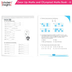 Grade 6 Comprehensive Learning with Mathematics Workbooks Set of 4 Ages 11-12 Years: Gear Up Math, Mental Math, Olympiad, Challenging Word Problems | Grocsy