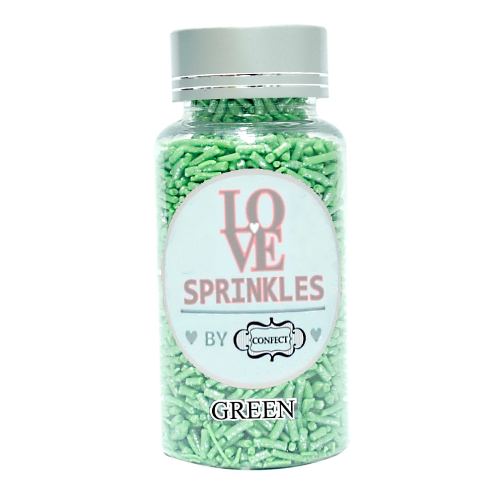 Confect Green Vermicelli Sprinkles | Grocsy