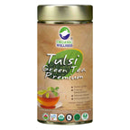 Organic Wellness Tulsi Green Tea Premium Tin Pack | Grocsy