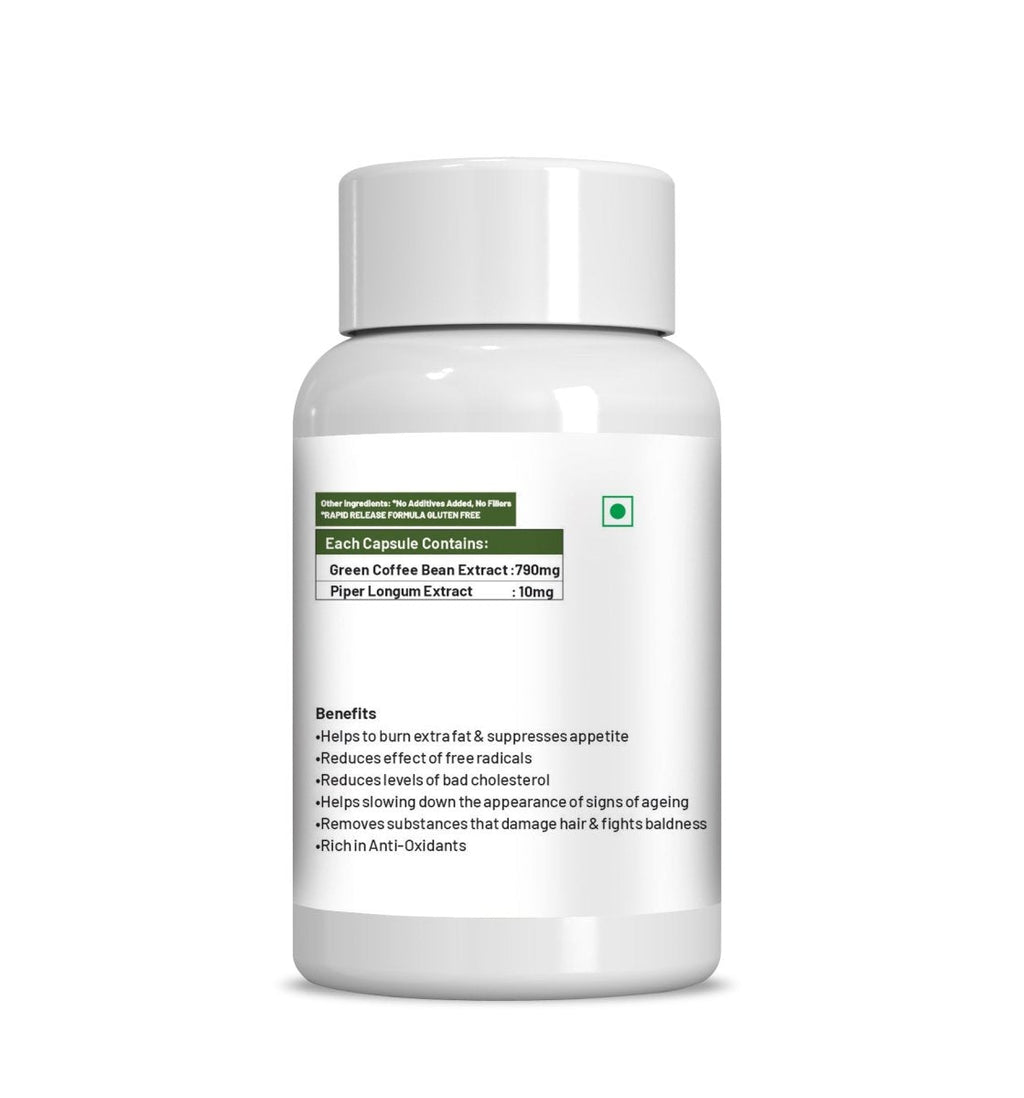 Ae Naturals Green Coffee Bean Extract Capsules | Grocsy