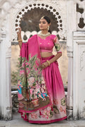 Lehenga Mart Designer Bollywood Style Wedding Lehenga Choli - Pink | Grocsy