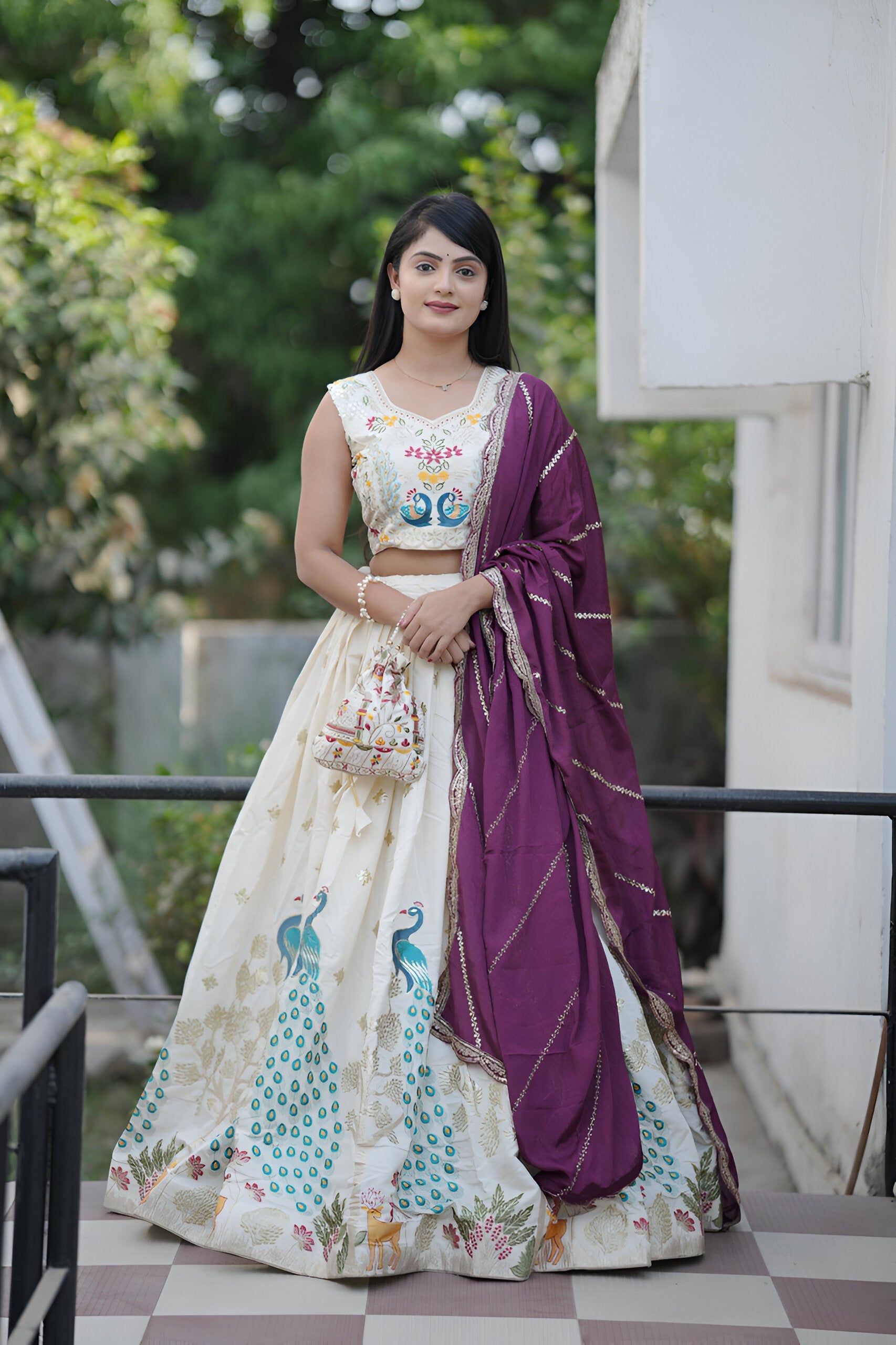 Lehenga Mart Designer Bollywood Style Wedding Lehenga Choli - Wine | Grocsy