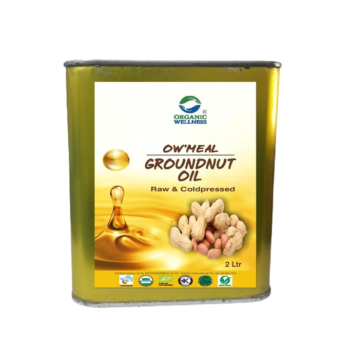 Organic Wellness Ow'meal Groundnut Oil | Grocsy