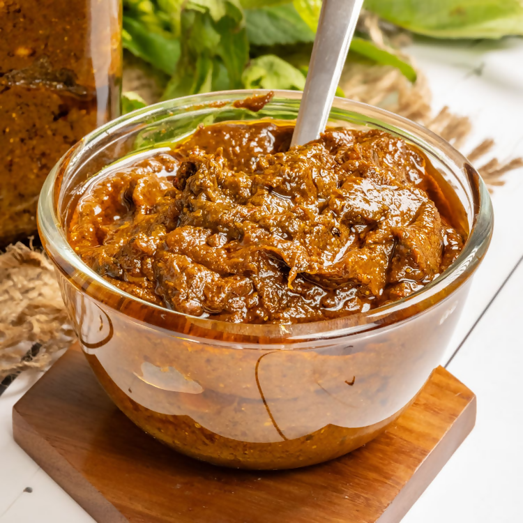Priya Gongura Red Chilli Pickle Without Garlic | Grocsy