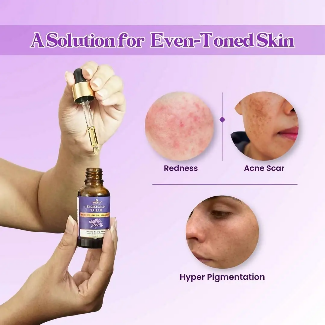 Pokonut Kumkumadi Tailam Face Oil | Grocsy