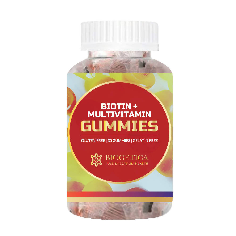 Biogetica Biotin + Multivitamin Gummies | Grocsy