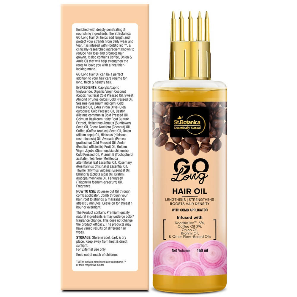 St.Botanica GO Long Onion Hair Oil | Grocsy