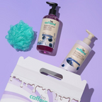 mCaffeine Blueberry Escape Bath & Body Gift Kit Set | Grocsy