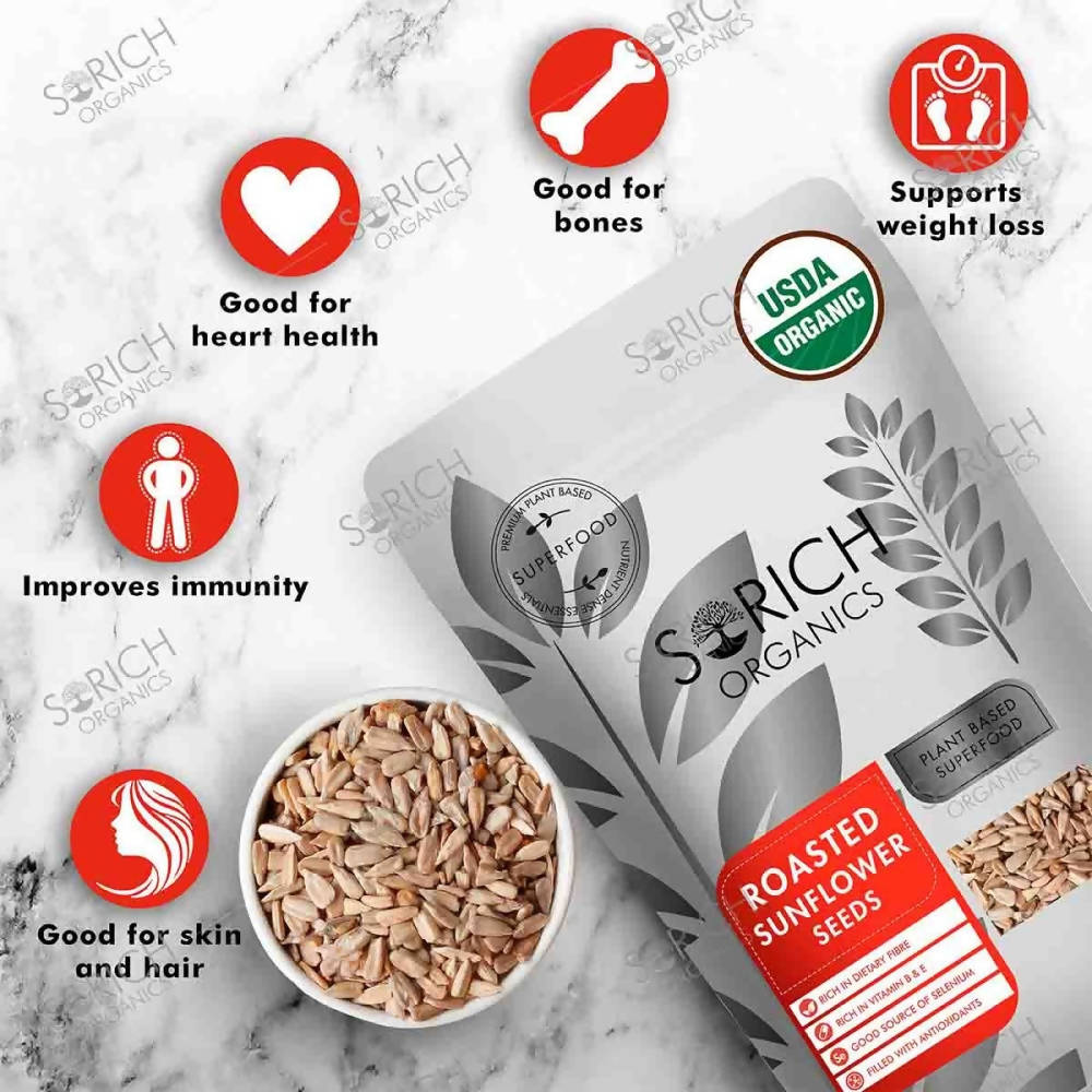 Sorich Organics Roasted Sunflower Seeds | Grocsy