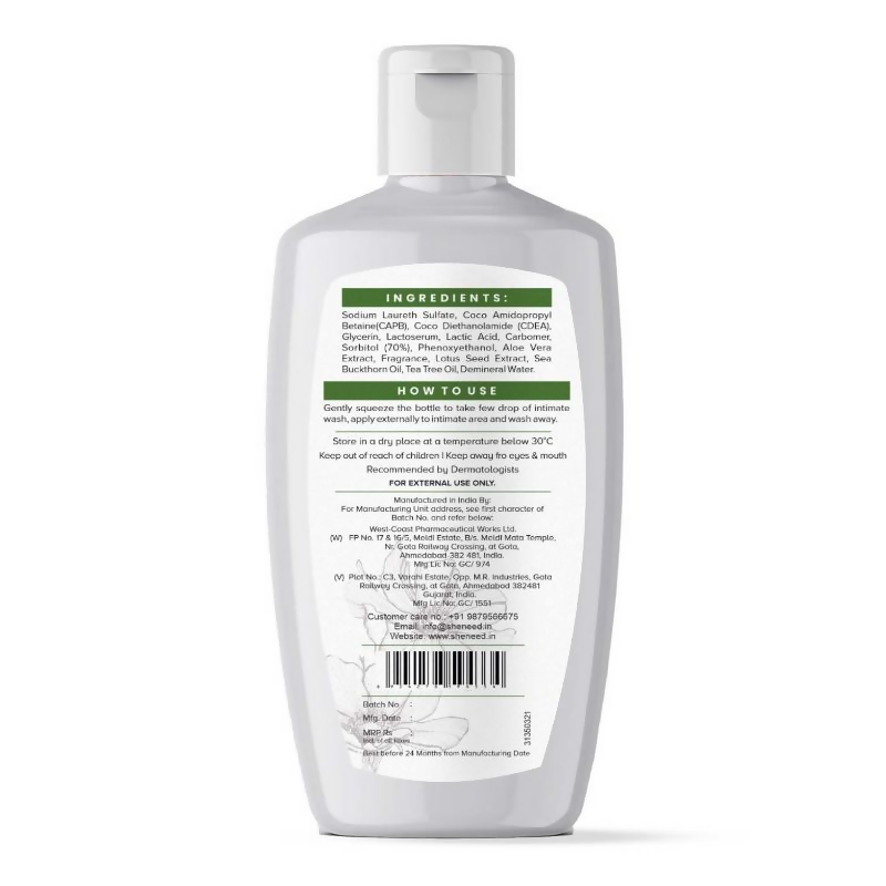 SheNeed Dryness Relief Feminine Intimate Wash | Grocsy