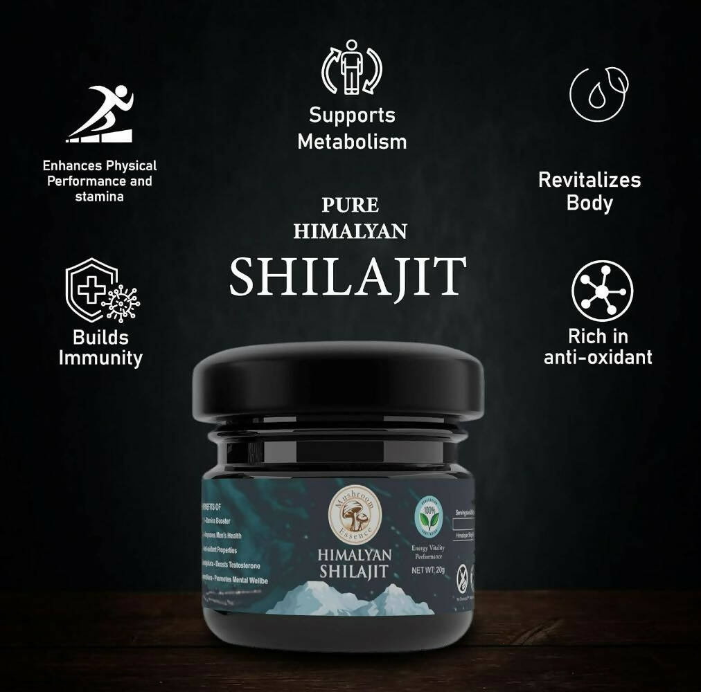 Mushroom Essence Pure Himalayan Sj Resin | Grocsy
