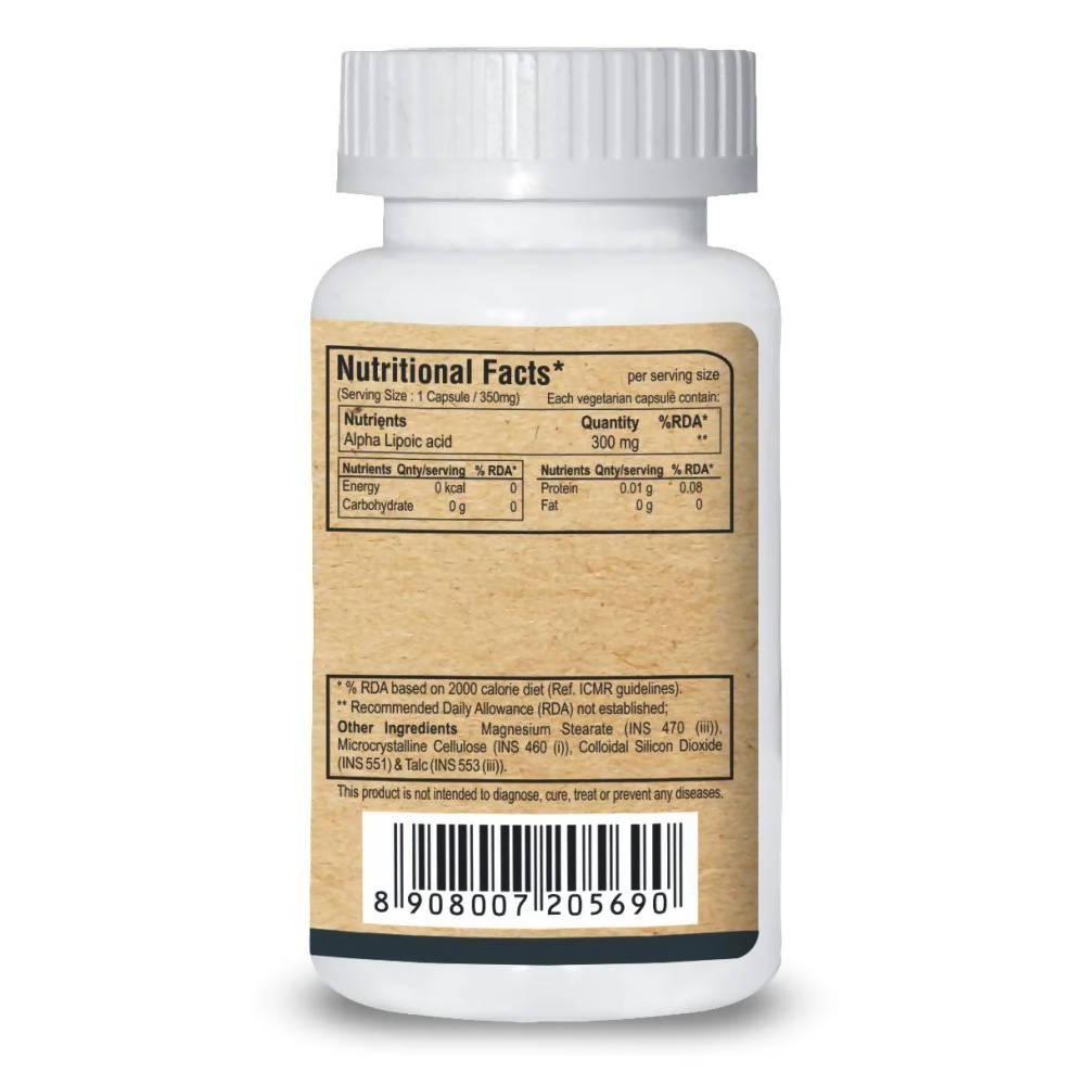 Pure Nutrition Alpha Lipoic Acid Capsules | Grocsy