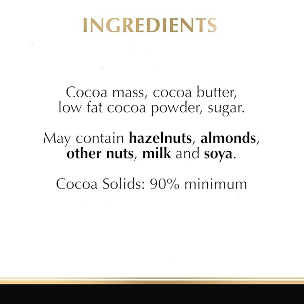 Lindt Excellence 90% Cocoa Dark Supreme Chocolate | Grocsy