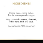 Lindt Excellence 90% Cocoa Dark Supreme Chocolate | Grocsy