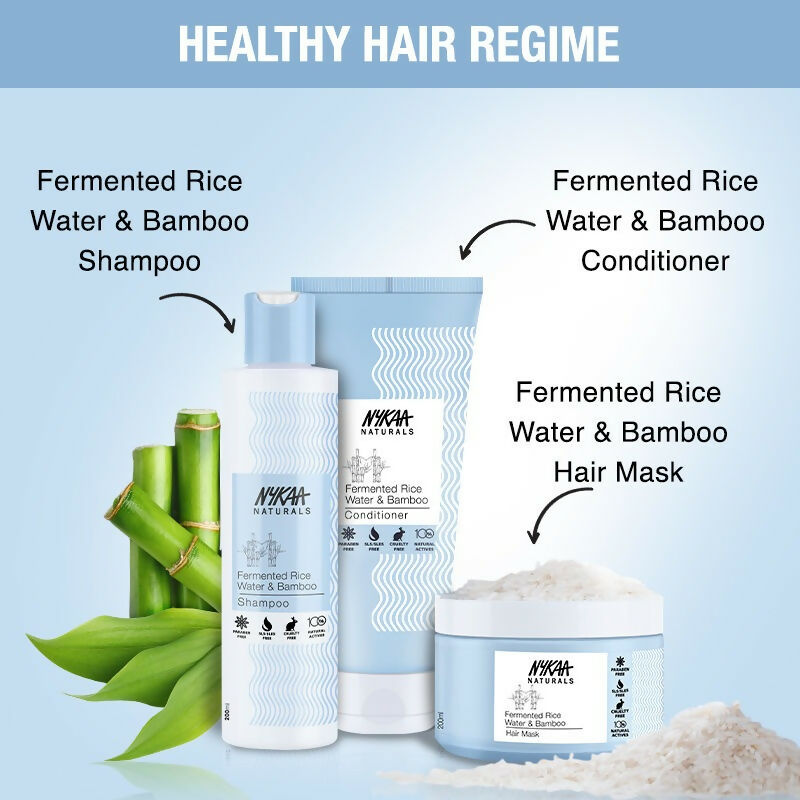 Nykaa Naturals Hair Smoothening Shampoo | Grocsy