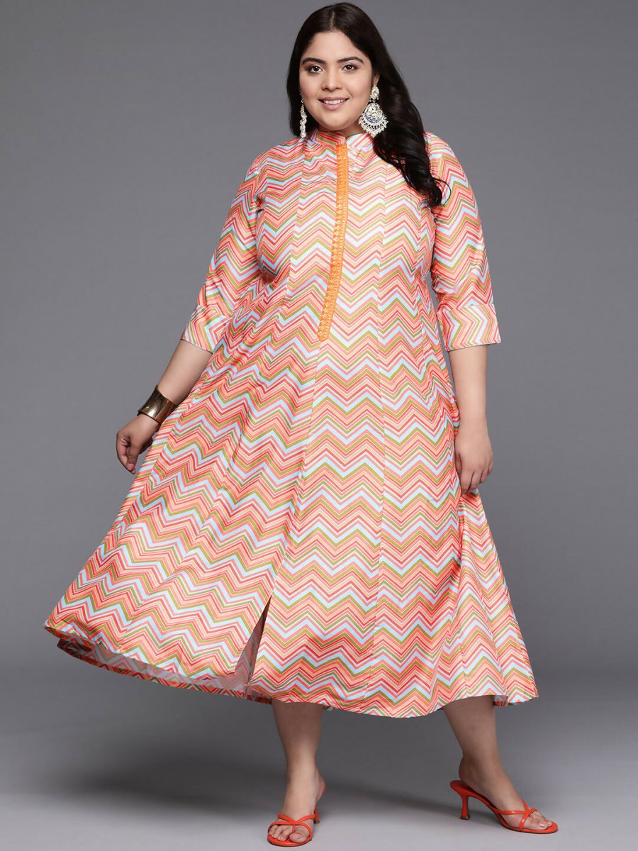Ahalyaa Women's Traditional wear Ethnic Dress - Multi Color | Grocsy