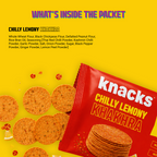 Knacks Coin Khakhra Crisps - Chilly Lemony Flavour | Grocsy