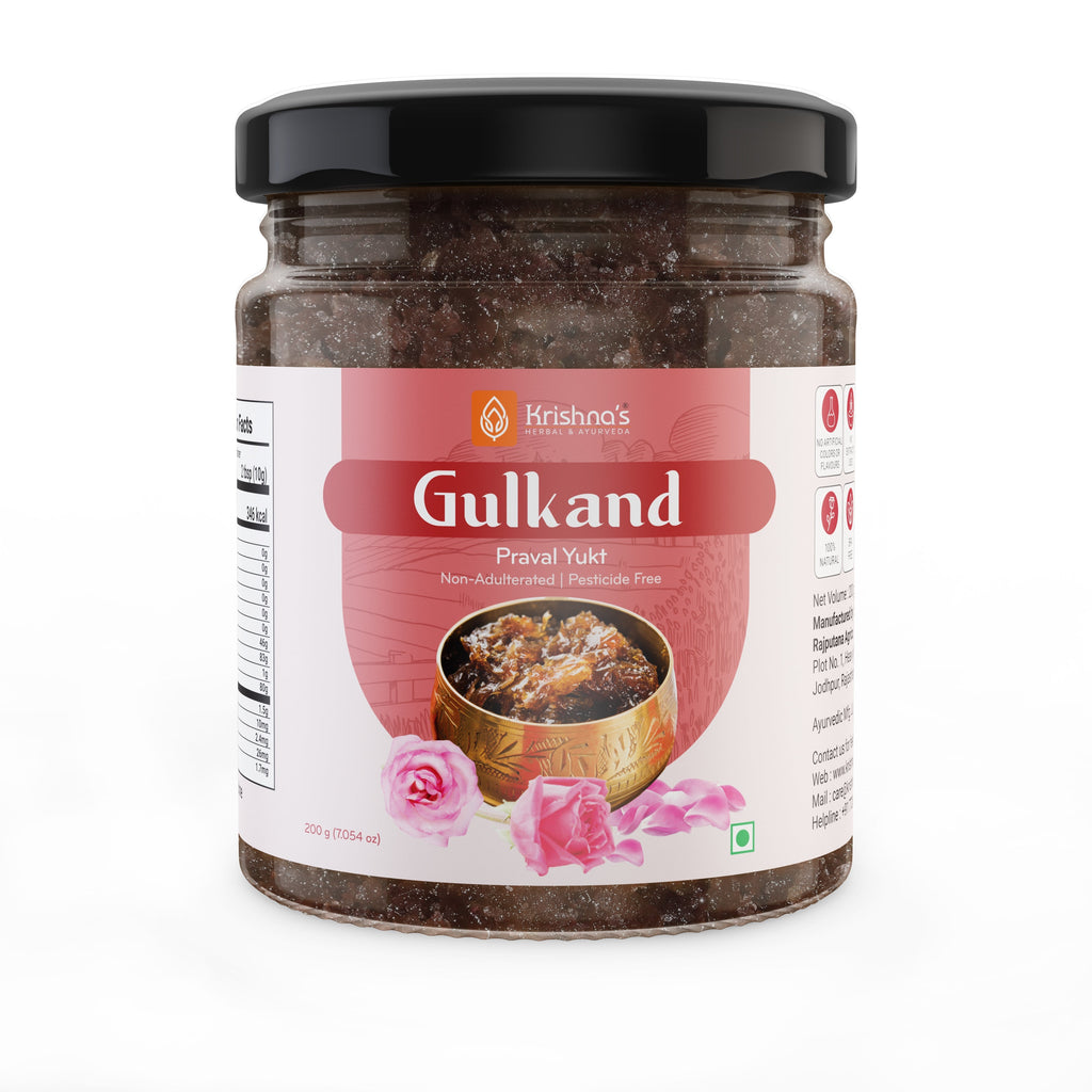 Krishna'S Herbal & Ayurveda Gulkand | Grocsy