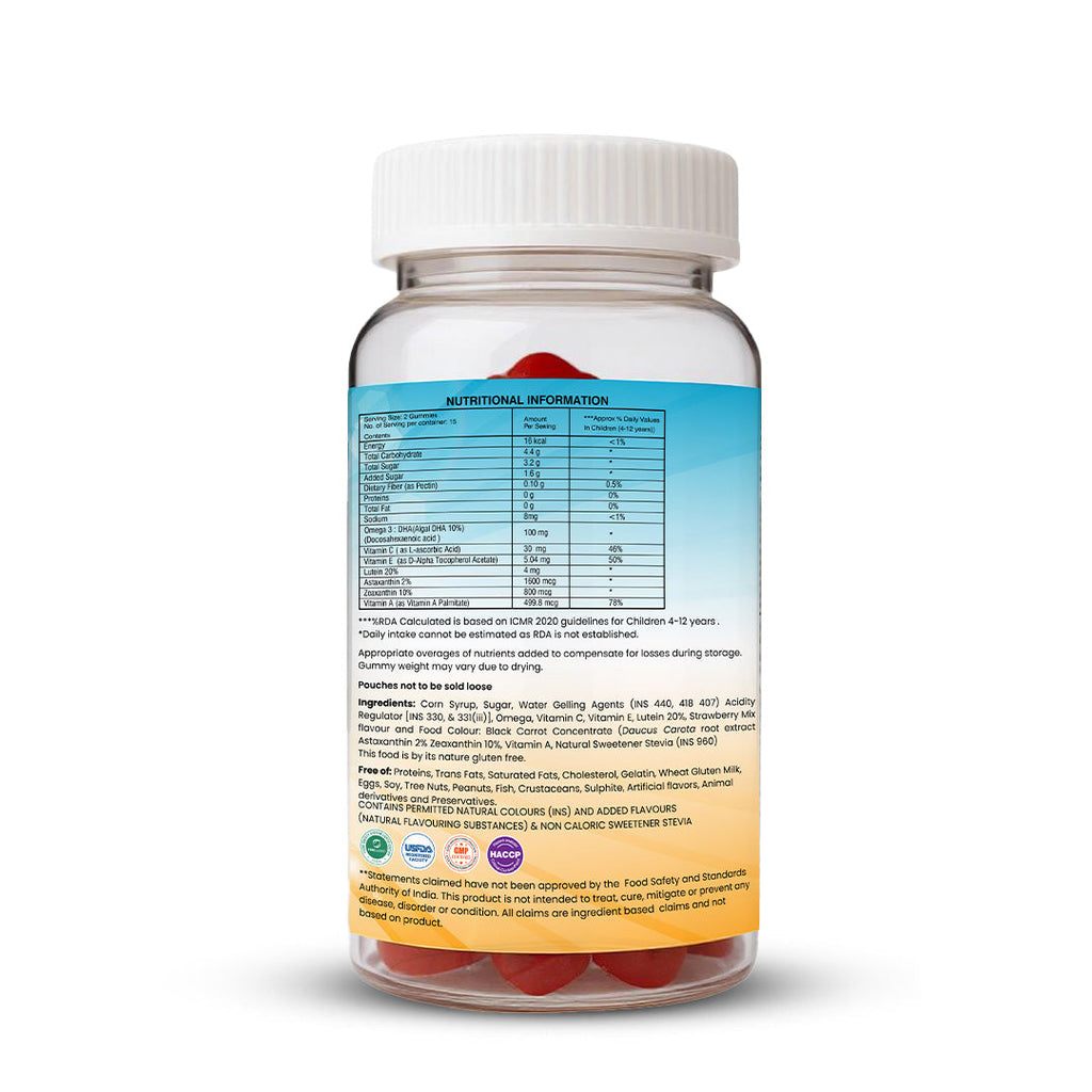 Jagat Pharma Isotine Eye Gummy for Kids | Grocsy
