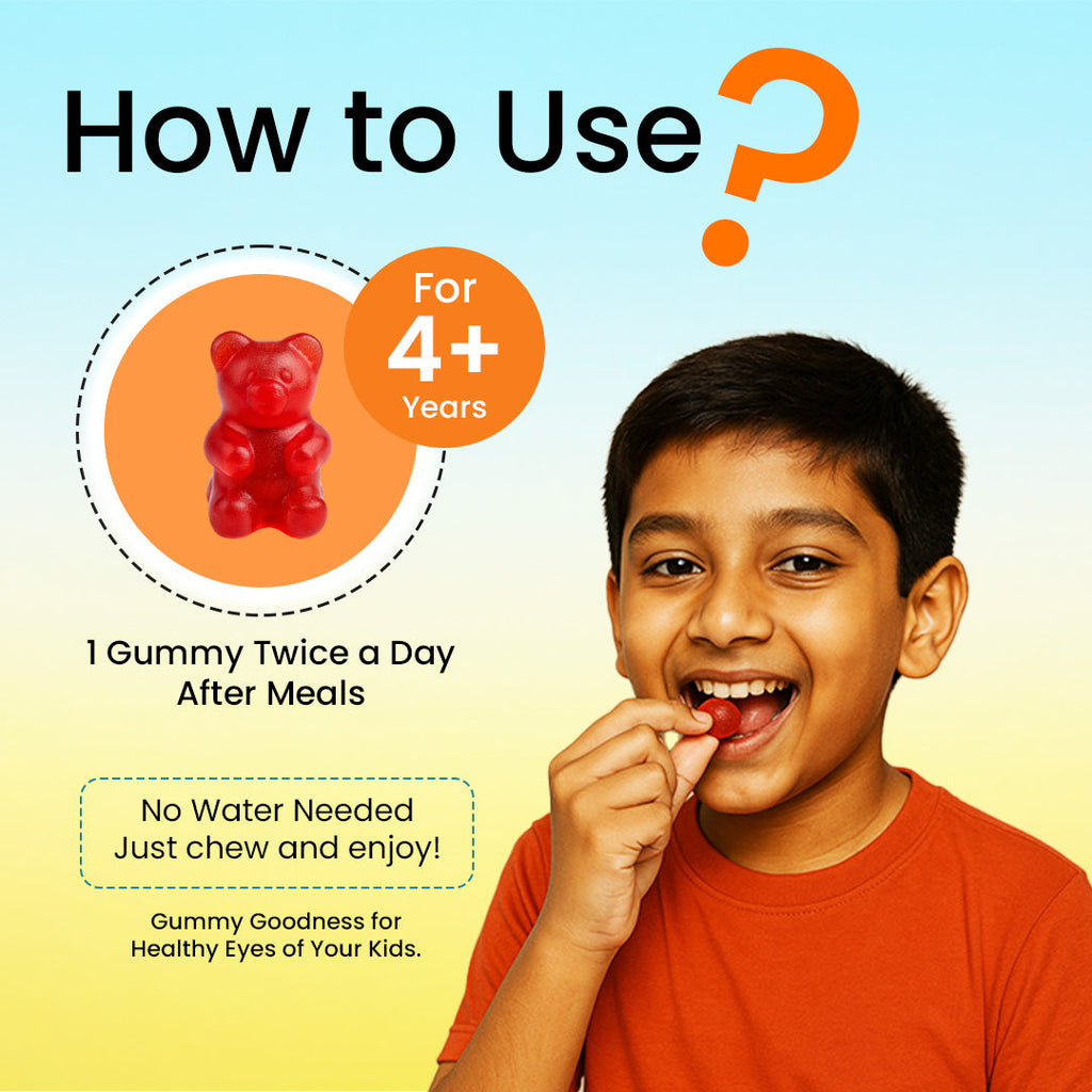 Jagat Pharma Isotine Eye Gummy for Kids | Grocsy