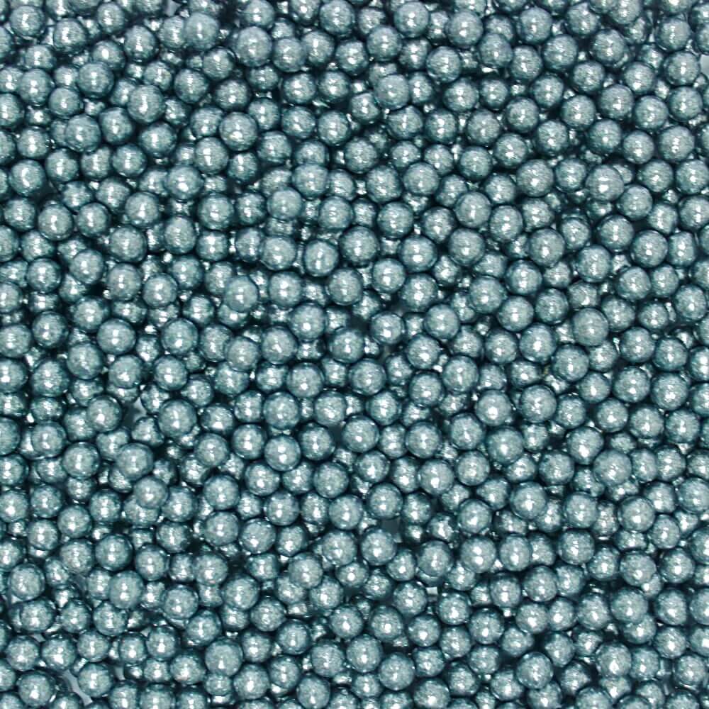 Confect Gun Metal Disco Balls Sprinkles 3 MM | Grocsy