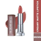 Maybelline New York Color Sensational Creamy Matte Lipstick / 657 Nude Nuance | Grocsy