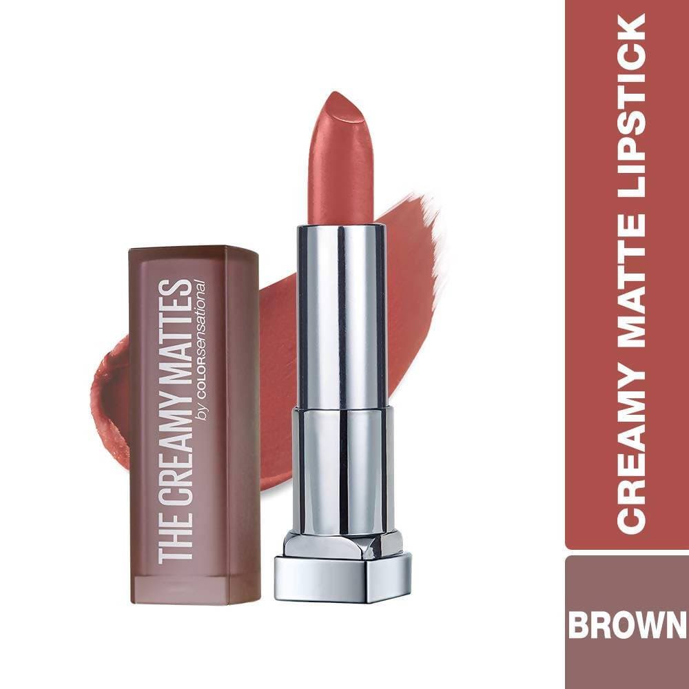 Maybelline New York Color Sensational Creamy Matte Lipstick / 657 Nude Nuance | Grocsy
