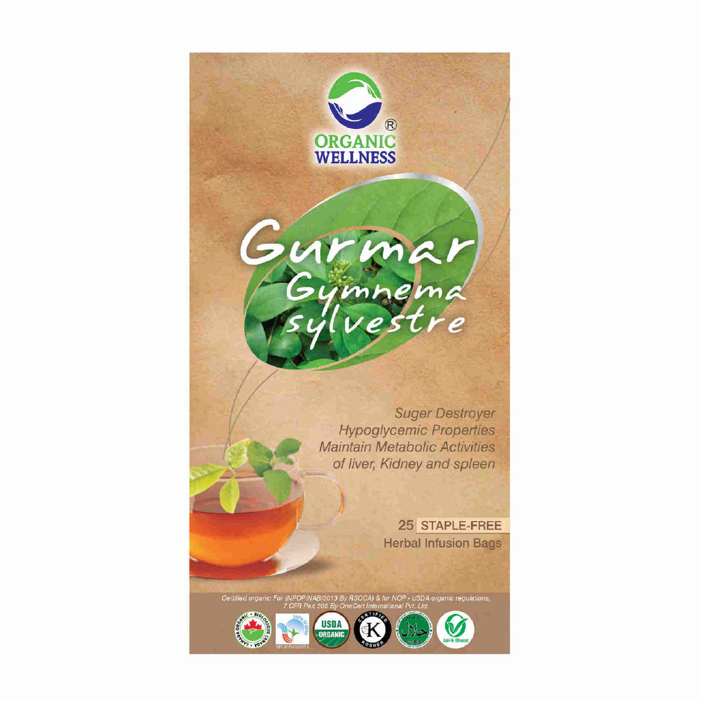Organic Wellness Gurmaar Gymnema Sylvestre Teabags | Grocsy