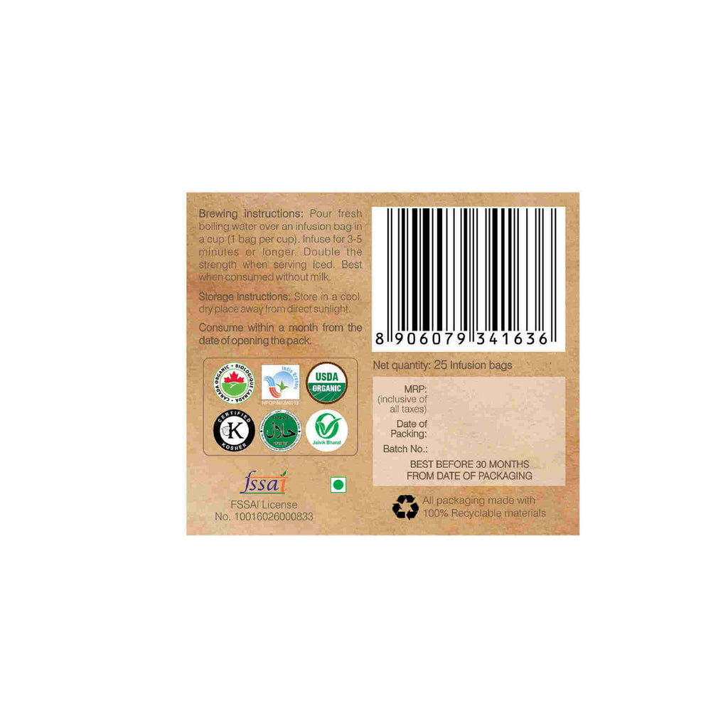 Organic Wellness Gurmaar Gymnema Sylvestre Teabags | Grocsy