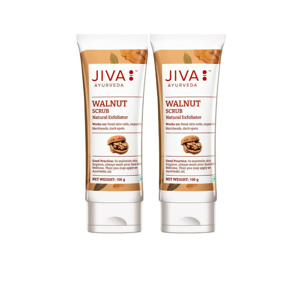 Jiva Ayurveda Walnut Scrub | Grocsy