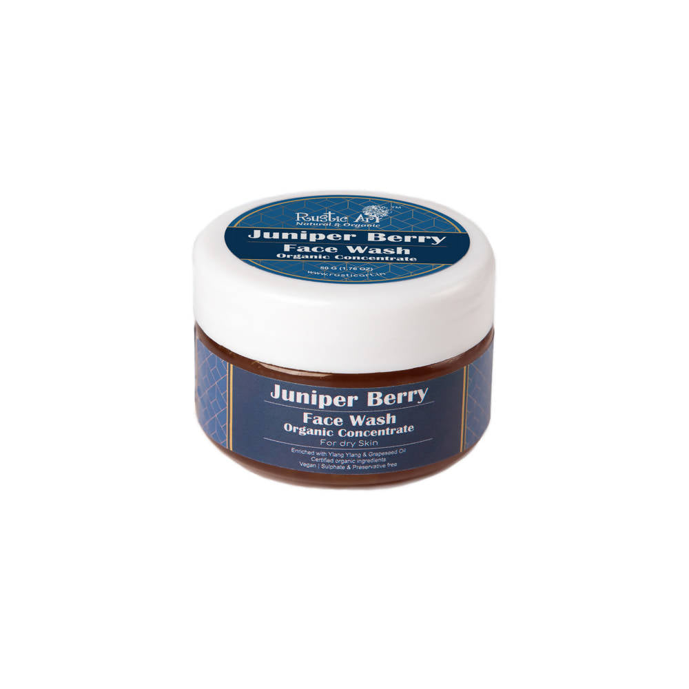 Rustic Art Juniper Berry Face Wash | Grocsy