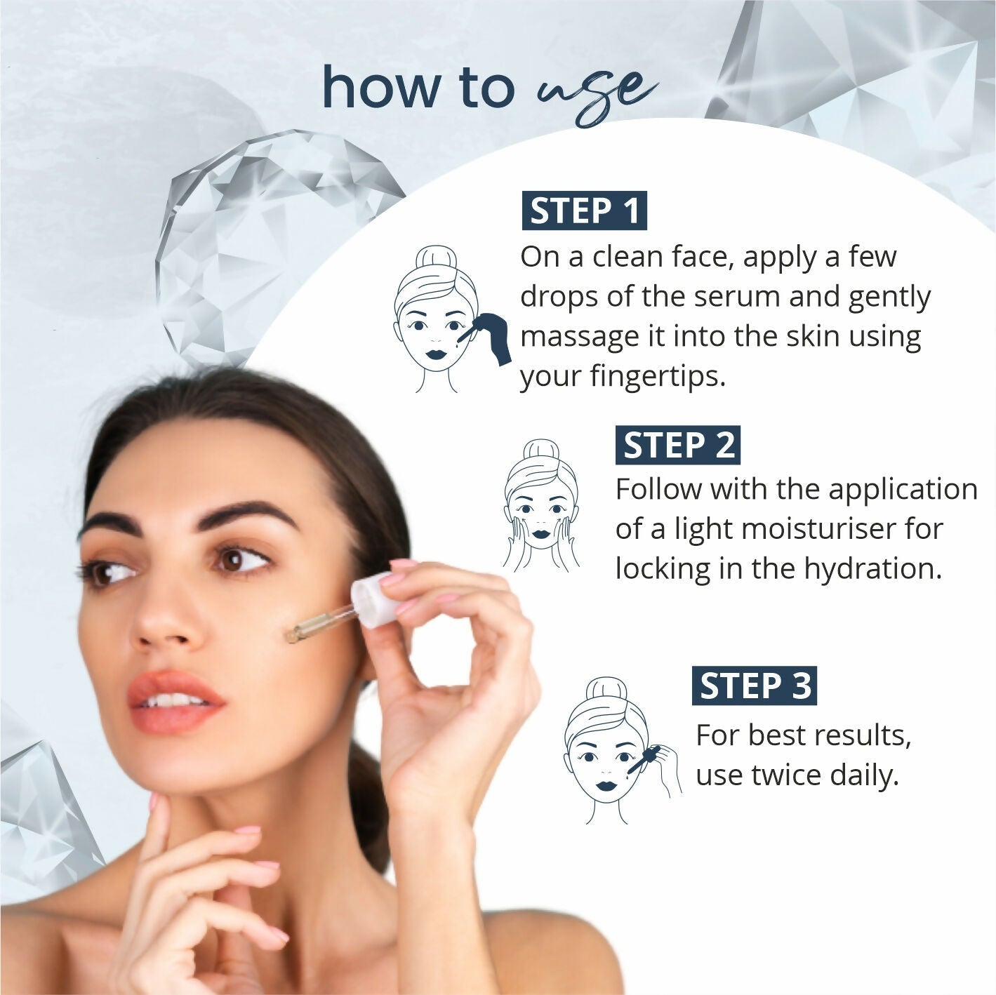 Globus Naturals Revival Diamond Shine Boosting & Anti Ageing Face Serum | Grocsy