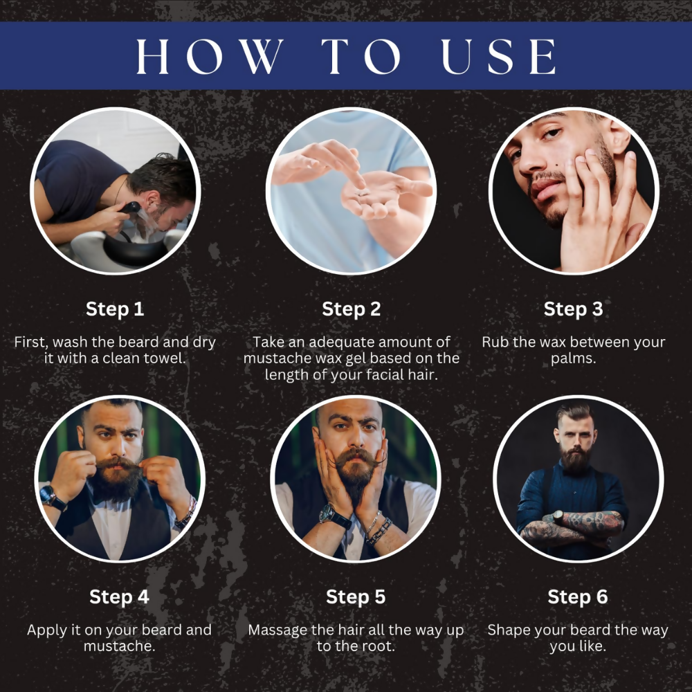 Amazing Earth Certified Organic Beard & Mustache Holding Wax Gel | Grocsy