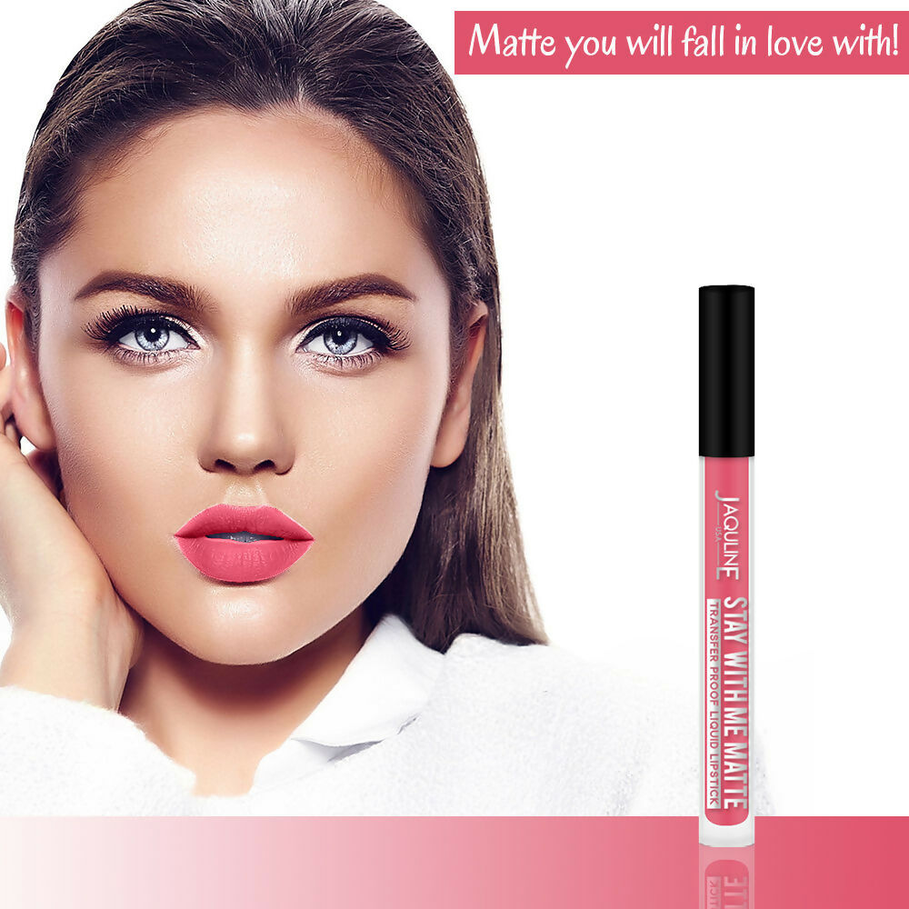 Jaquline USA Stay With Me Matte Liquid Lipstick - Secret Keeper | Grocsy