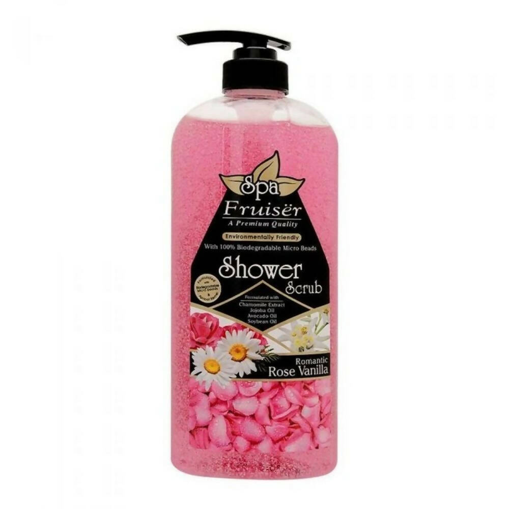 Fruiser Shower Scrub With Rose Vanilla | Grocsy