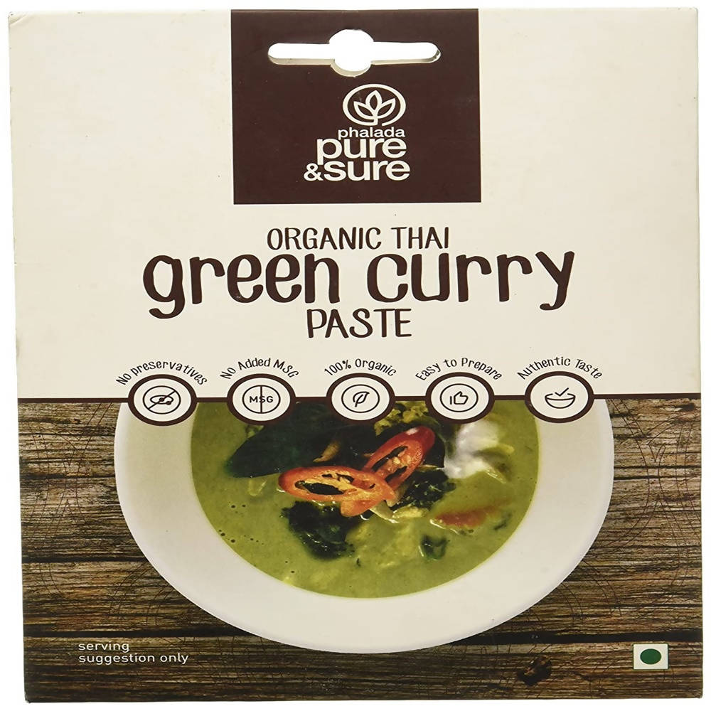 Pure & Sure Organic Thai Green Curry Paste | Grocsy
