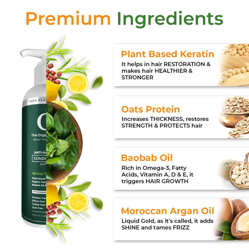 The Organic Forest Anti-Hairfall Conditioner | Grocsy