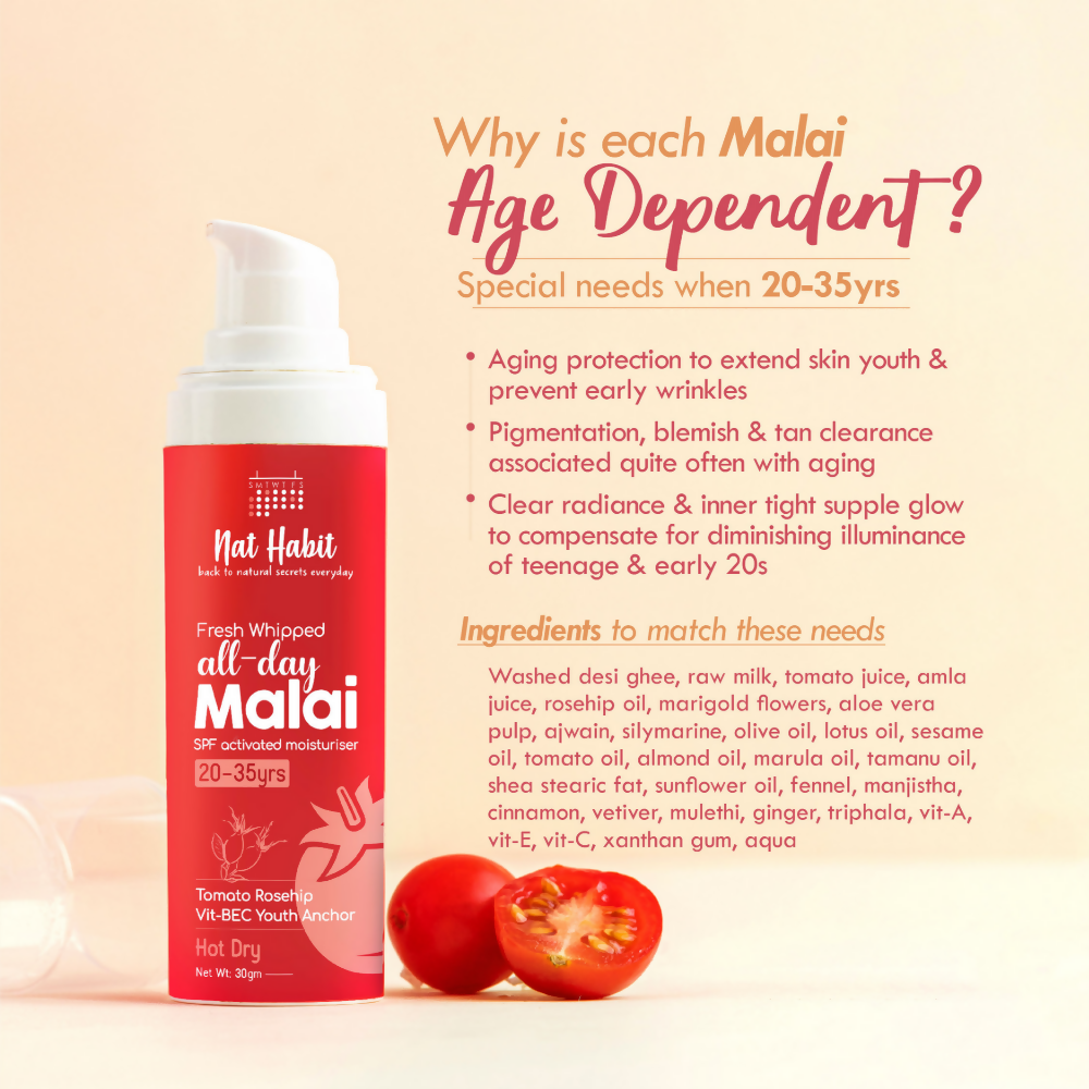 Nat Habit Tomato Rosehip Light Face Moisturizer | Grocsy
