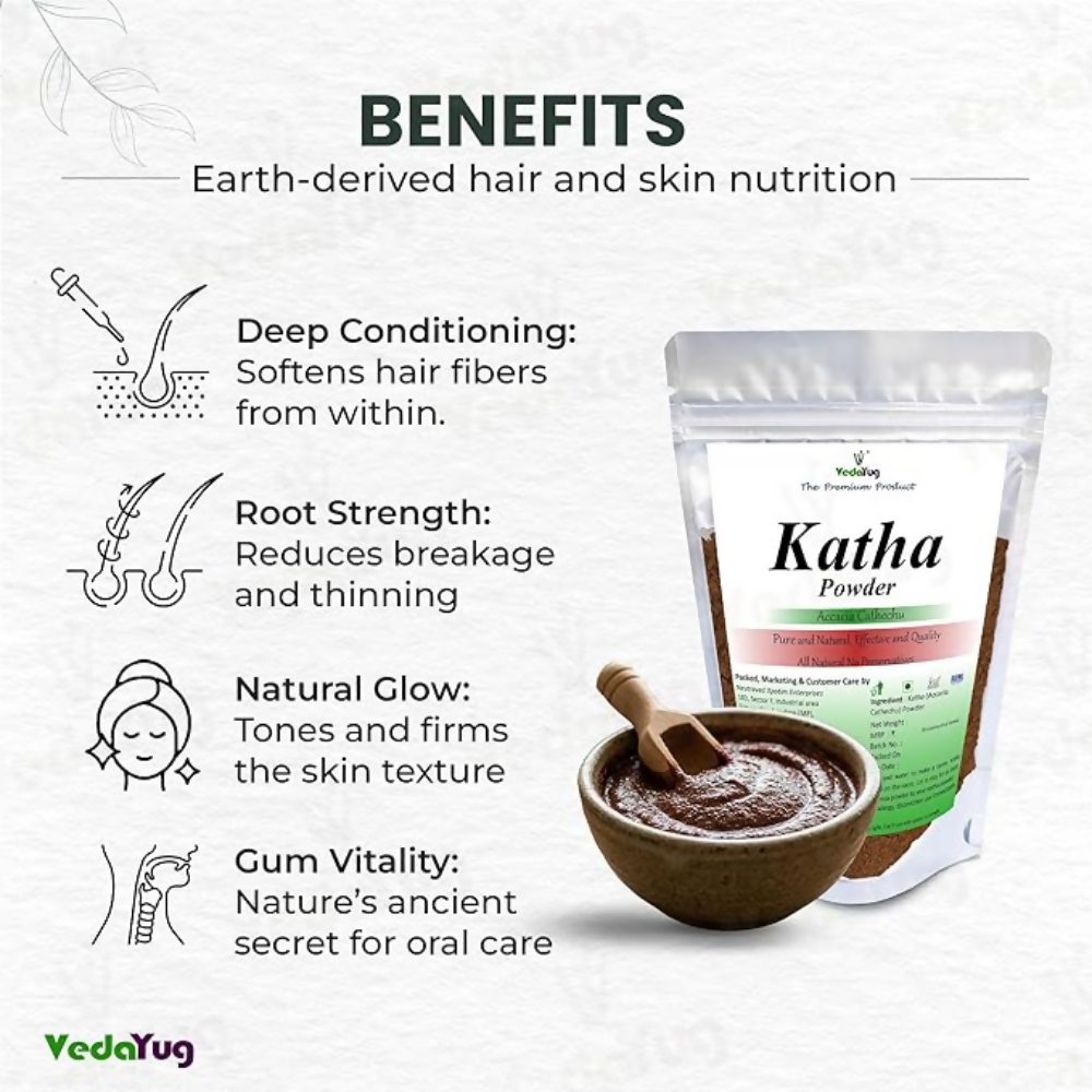 VedaYug Pure Katha Powder | Grocsy
