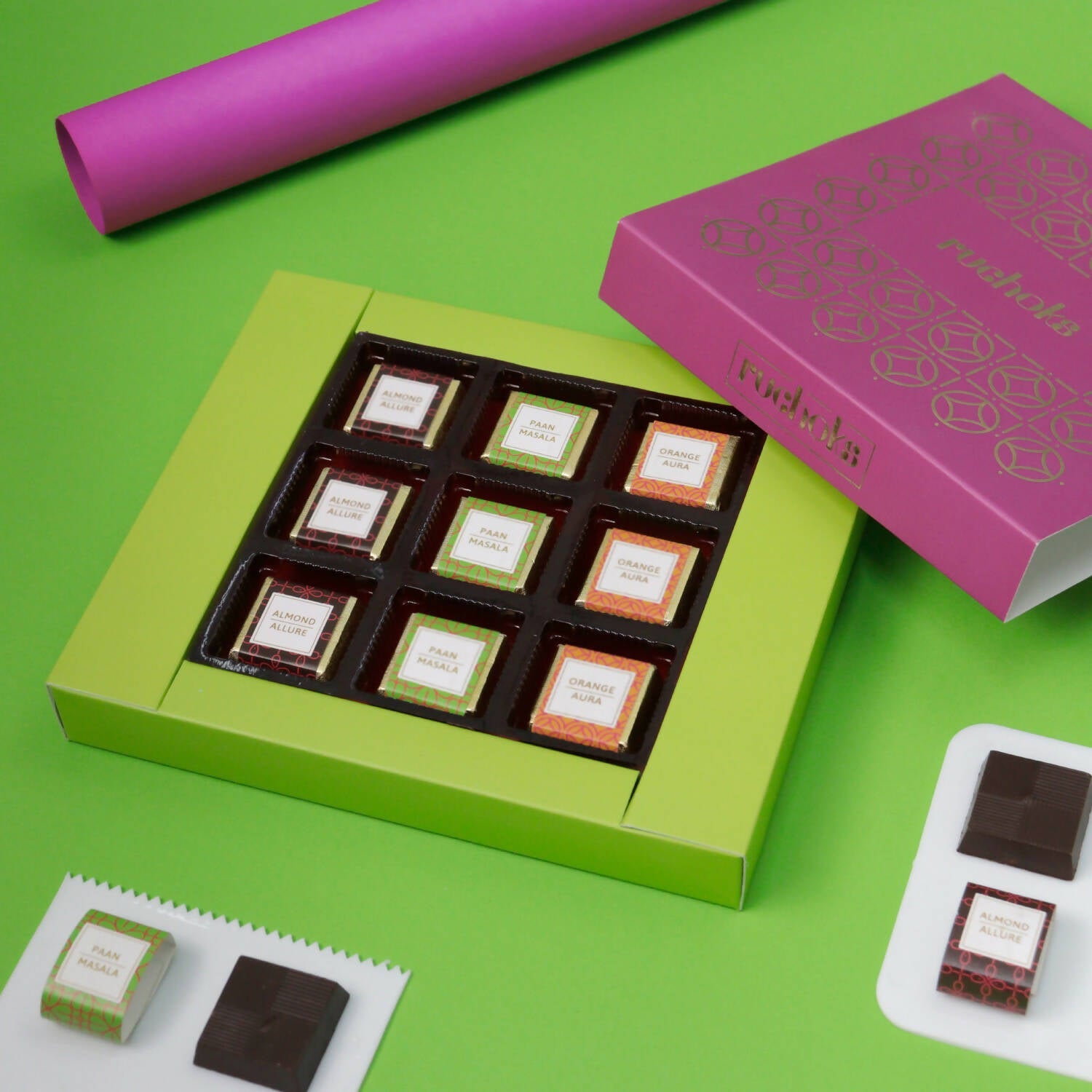 Dibha Ruchoks - Premium Assorted Chocolates Box | Grocsy