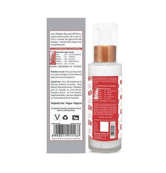 Inatur Raspberry Day Lotion SPF 20 | Grocsy