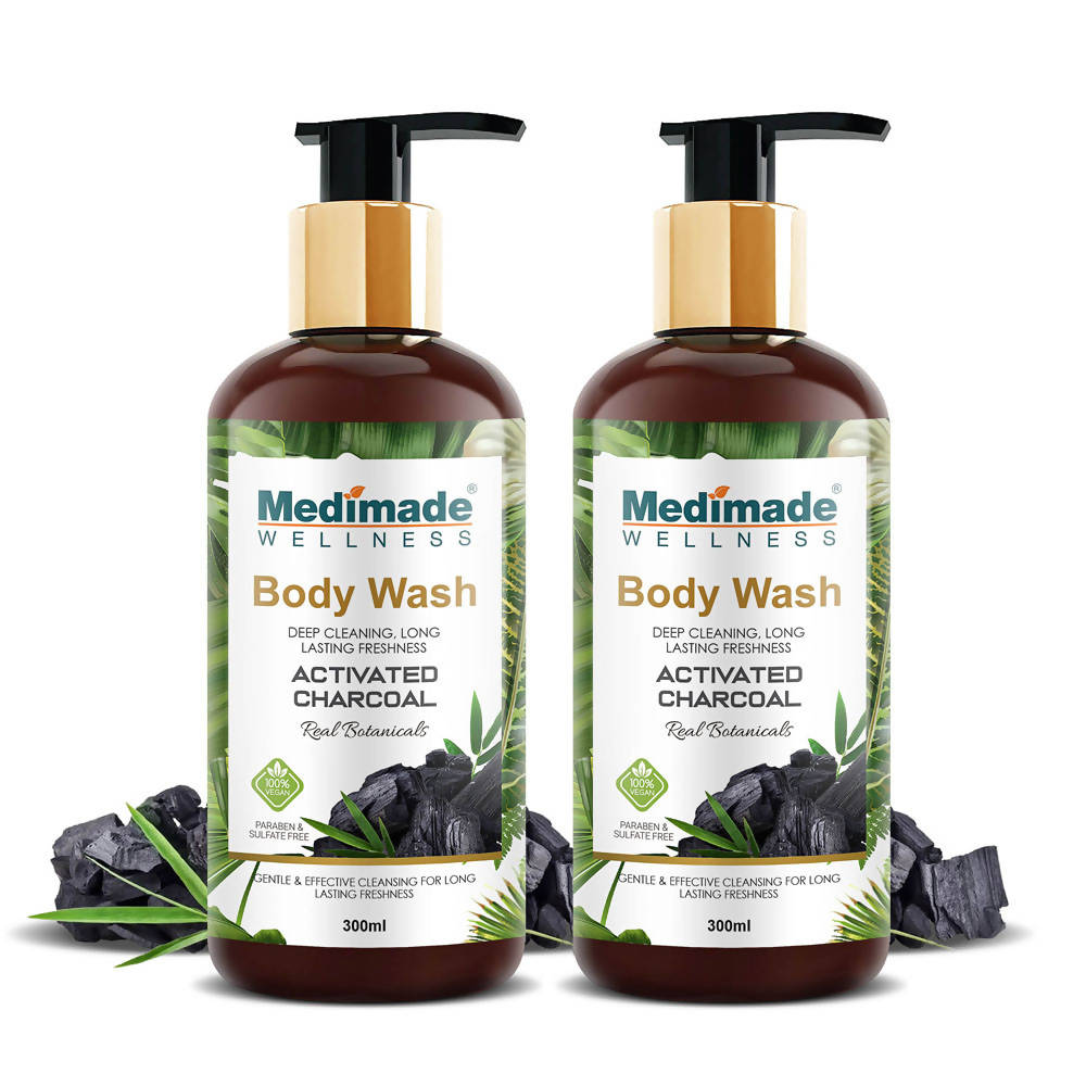 Medimade Wellness Activated Charcoal Body Wash | Grocsy
