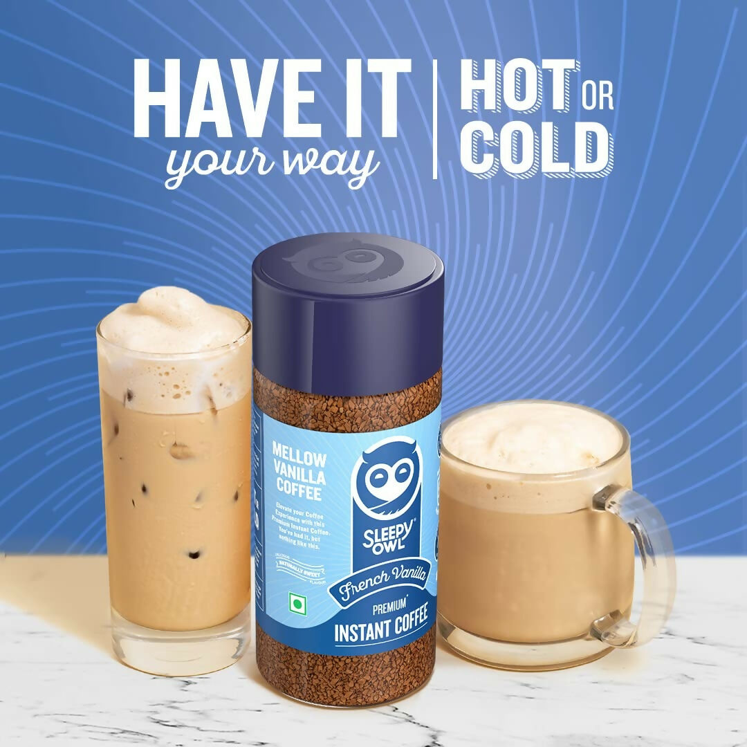 Sleepy Owl French Vanilla Premium Instant Coffee | Grocsy