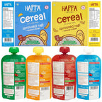 Happa Organic Baby Food, Fruit Puree and Cereal Combo | Grocsy