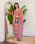 Joban Fashion Multicolor Kurta Set Chinon Embroidery Sequence Work | Grocsy