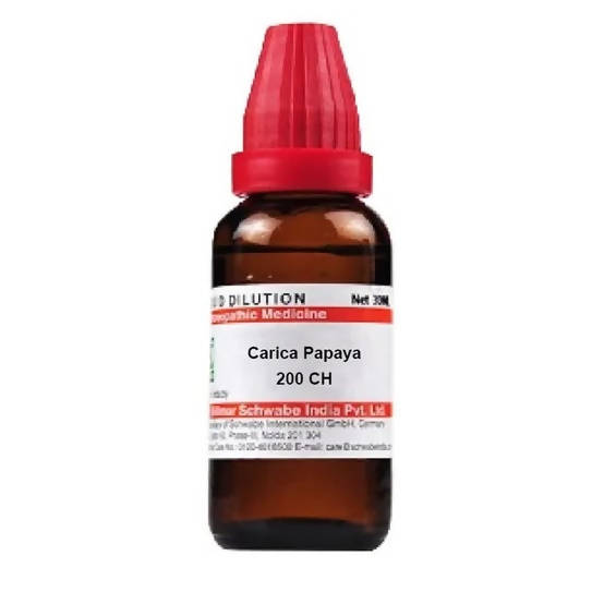Dr. Willmar Schwabe India Carica Papaya Dilution | Grocsy
