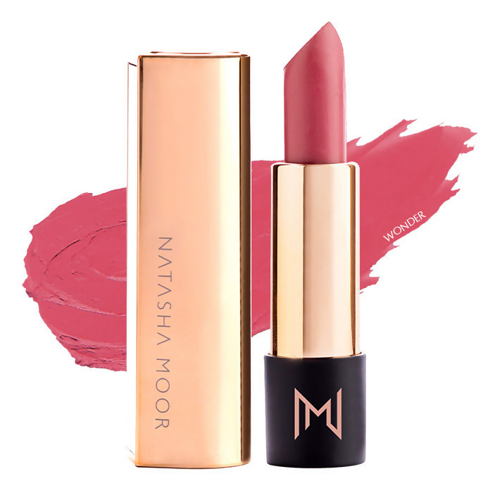 Natasha Moor Silk Suede Lipstick - Wonder | Grocsy
