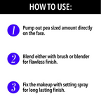 Blue Heaven Hyper Matte Foundation - 201 Rose Vanilla | Grocsy